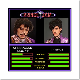 Prince vs Chappelle Prince - Prince Jam Edition Posters and Art